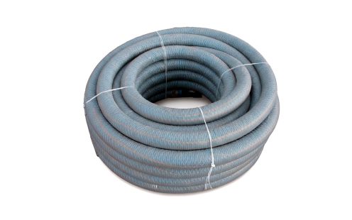 Drenāžas caurule ar uzmavu un ģeotekstila filtru, perforācija 360 grādi