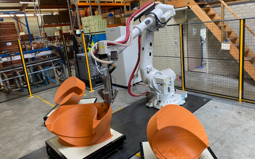 Automated 3D Printer for Inspection Chamber and Manhole Production  | Pipelife