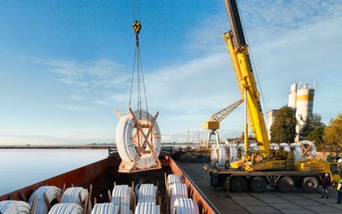 SoluForce factory logistics boat