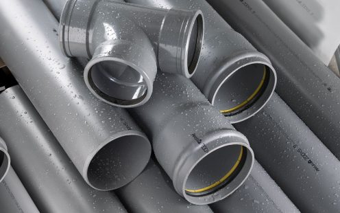 Pipelife PVC-U Silver Lock ārējās kanalizācijas caurules ar integrēto blīvgredzenu - BIM Revit pakotne